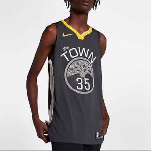 nwt Golden State Warriors The Town Fanatics Jersey Grey White Yellow Medium, XL - Picture 1 of 13